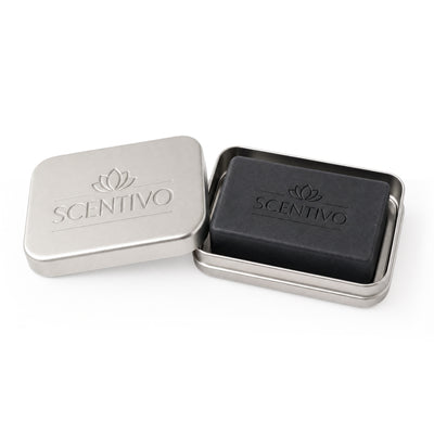 Scentivo Hand & Body Soap Bar - Dubai Hotel - In reis en bewaarblikje