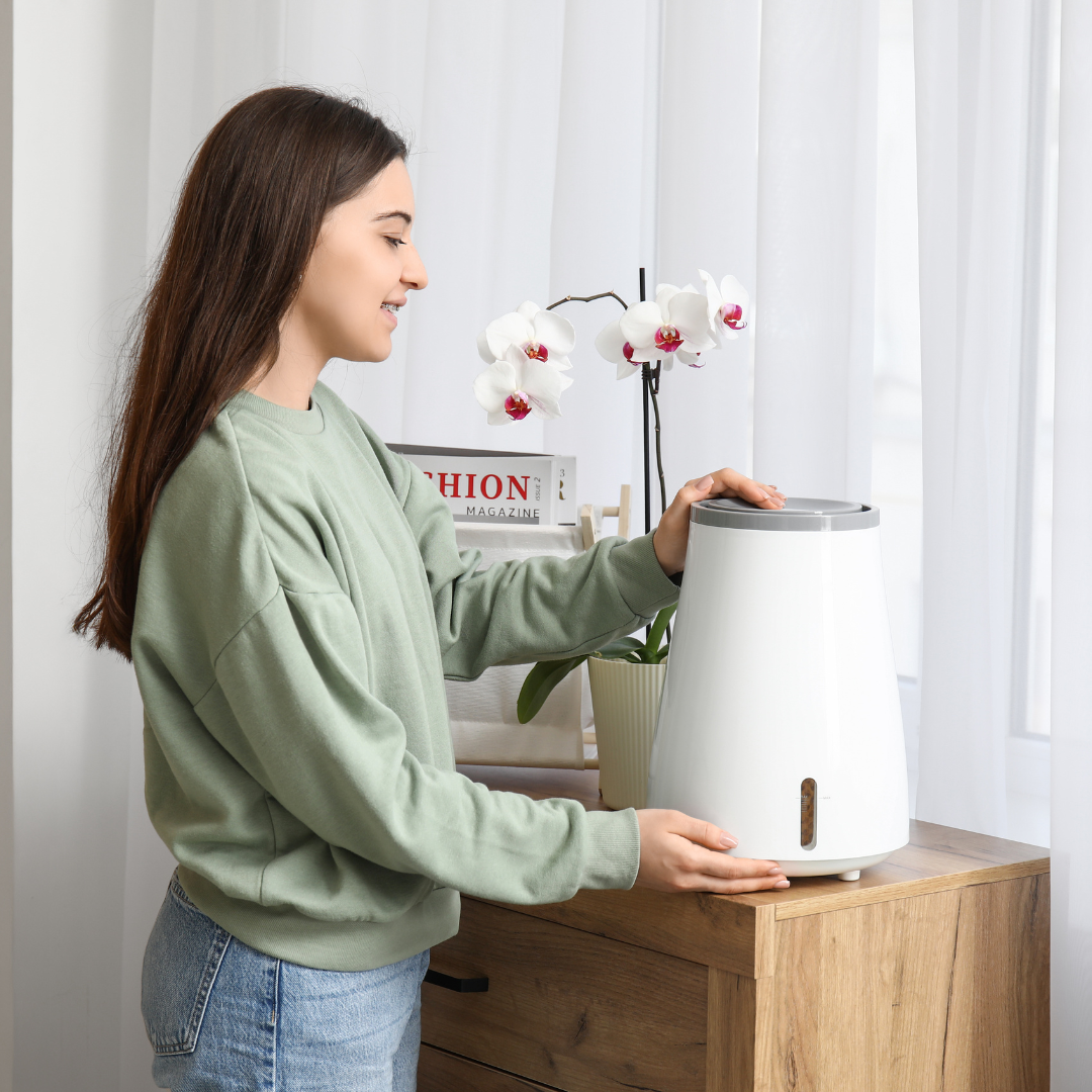 Customer using product